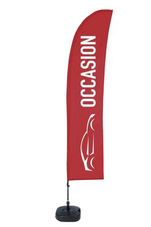 Beach Flag Budget Set Wind Large Caterer French