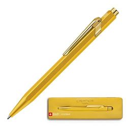 Długopis CARAN D'ACHE 849 Goldbar, M, w pudełku, złoty