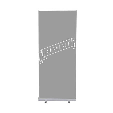 Roll-Banner Budget 85-200 Set Welcome Grey FR I570