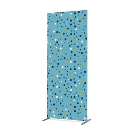 Textile Room Divider Deco 100-200 Double Abstract Japanese Cherry Blossom Green