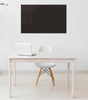 Magnetic glass board 150x100 cm BLACK