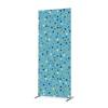 Textile Room Divider Deco 100-200 Double Abstract Japanese Cherry Blossom Green