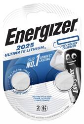 Bateria specjalistyczna ENERGIZER Ultimate Lithium Coins, CR2025, 3V, 2szt.