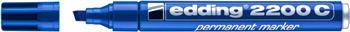 Marker permanentny e-2200 C EDDING, 1-5 mm, niebieski