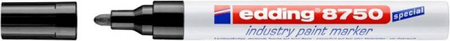 Marker olejowy przemysłowy e-8750 EDDING, 2-4 mm, czarny