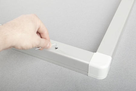 Gablota informacyjna model 1 z LED - magnetyczna