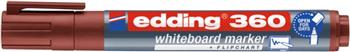 Marker do tablic e-360 EDDING, 1,5-3 mm, brązowy