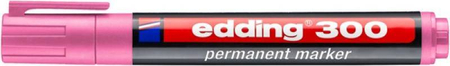 Marker permanentny e-300 EDDING, 1,5-3mm, różowy