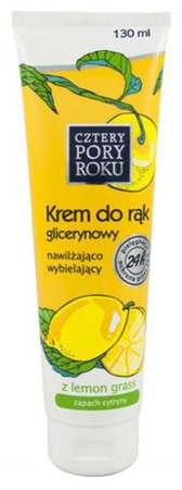 Krem do rąk CZTERY PORY ROKU Cytryna, glicerynowy, 130ml