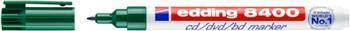 Marker do płyt cd/dvd/bd e-8400 EDDING, 0,5-1mm, zielony