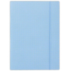 Teczka z gumką DONAU, karton, A4, 400gsm, 3-skrz., niebieska w kratę