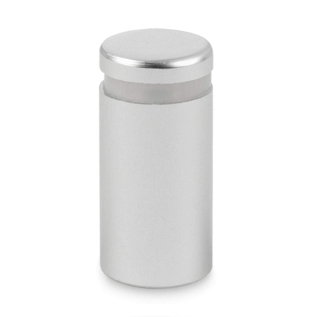 Dystans aluminiowy - 15x20, srebrny mat