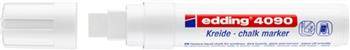 Marker kredowy e-4090 EDDING, 4-15mm, biały