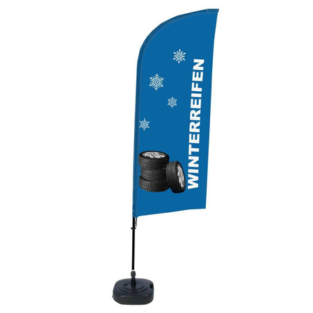 Beach Flag Alu Wind Complete Set Winter Tires Dutch