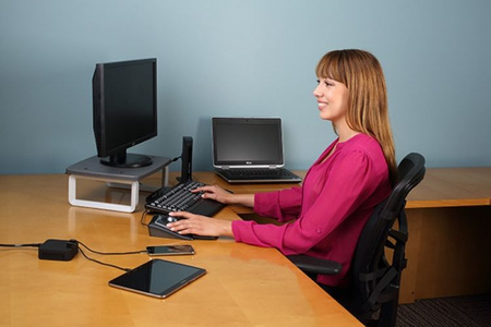 Podstawa pod monitor KENSINGTON SmartFit™, 400x300x105mm, czarna