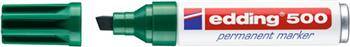 Marker permanentny e-500 EDDING, 2-7mm, zielony