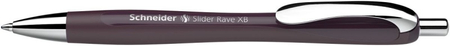 Długopis automatyczny SCHNEIDER Slider Rave, XB, 1szt., fioletowy