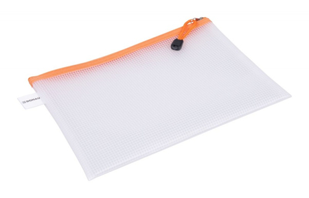 Torebka DONAU Zipper Bag, A5, 243x180 mm, EVA, z suwakiem, mix kolorów