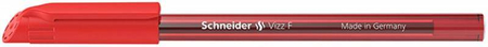 Długopis SCHNEIDER VIZZ, F, 1szt., czerwony