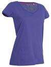 T-SHIRT DAMSKI V-NECK