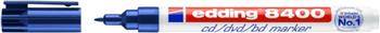 Marker do płyt cd/dvd/bd e-8400 EDDING, 0,5-1mm, niebieski