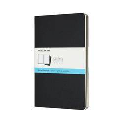 Zestaw 3 Zeszytów MOLESKINE Cahier Journals L (13x21cm) w kropki, 80 stron, czarny
