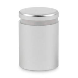 Dystans aluminiowy - 19x19, srebrny mat