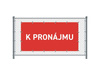 Fence Banner 300 x 140 cm Rent Czech Red