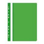 Skoroszyt OFFICE PRODUCTS, PP, A4, miękki, 100/170mikr., wpinany, zielony