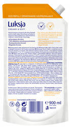 Kremowe mydło w płynie LUKSJA, jaśmin, zapas 900ml