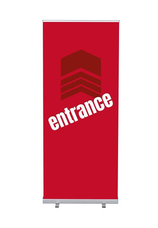 Roll-Banner Budget 85 Complete Set Entrance Red Dutch