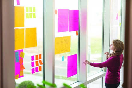 Karteczki samoprzylepne POST-IT® Super sticky, (654-6SS-PNK), 76x76mm, 1x90 kart., fuksja