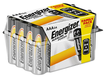 Bateria ENERGIZER Alkaline Power, AAA, LR03, 1,5V, 24szt.