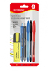 Zestaw piśmienniczy KEYROAD, 6 elementów, blister, mix kolorów
