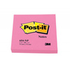 Karteczki samoprzylepne POST-IT® (654N), 76x76mm, 1x100 kart., jaskrawy różowy