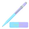 Długopis CARAN D'ACHE 849 Paul Smith Edycja 4, M, w pudełku, Sky Blue/Lavender