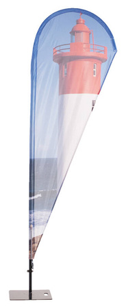 Beach Flag Alu Drop Graphic 105 x 325 cm Single-Sided