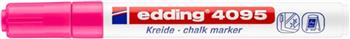 Marker kredowy e-4095 EDDING, 2-3 mm, różowy neonowy