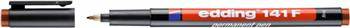 Foliopis permanentny e-141 F EDDING, 0,6mm, brązowy