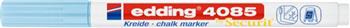 Marker kredowy e-4085 EDDING, 1-2 mm, pastelowy niebieski