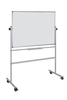 Tablica suchoś. -magn. BI-OFFICE, 120x90cm, obrotowa, mobilna, lakierowana, rama alu.