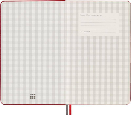 Notes MOLESKINE Passion Journal Recipe, 400 stron, czerwony