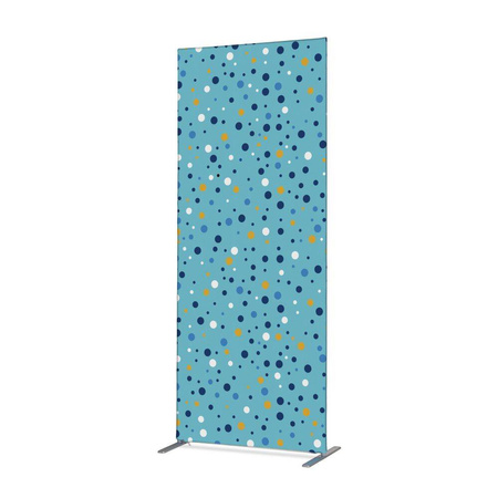 Textile Room Divider Deco 100-200 Double Abstract Japanese Cherry Blossom Green