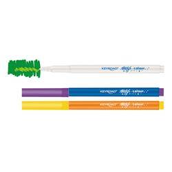 Flamastry KEYROAD, 9szt.+1szt. Magic, 18 kolorów, na zawieszce, mix kolorów