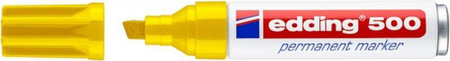 Marker permanentny e-500 EDDING, 2-7mm, żółty