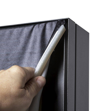 Latex Textil-Spanndruck mit Keder 540x1277 mm, 180g m2, B1