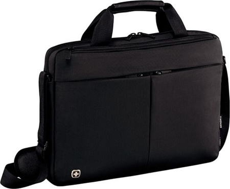 Torba na laptopa WENGER Slim Format, 14", 390x260x80mm, czarna