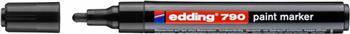 Marker olejowy e-790 EDDING, 2-3mm, czarny