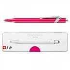 Długopis CARAN D'ACHE 849 Pop Line Fluo, M, w pudełku, fioletowy