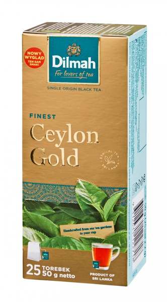 Herbata DILMAH Ceylon Gold, 25 torebek
